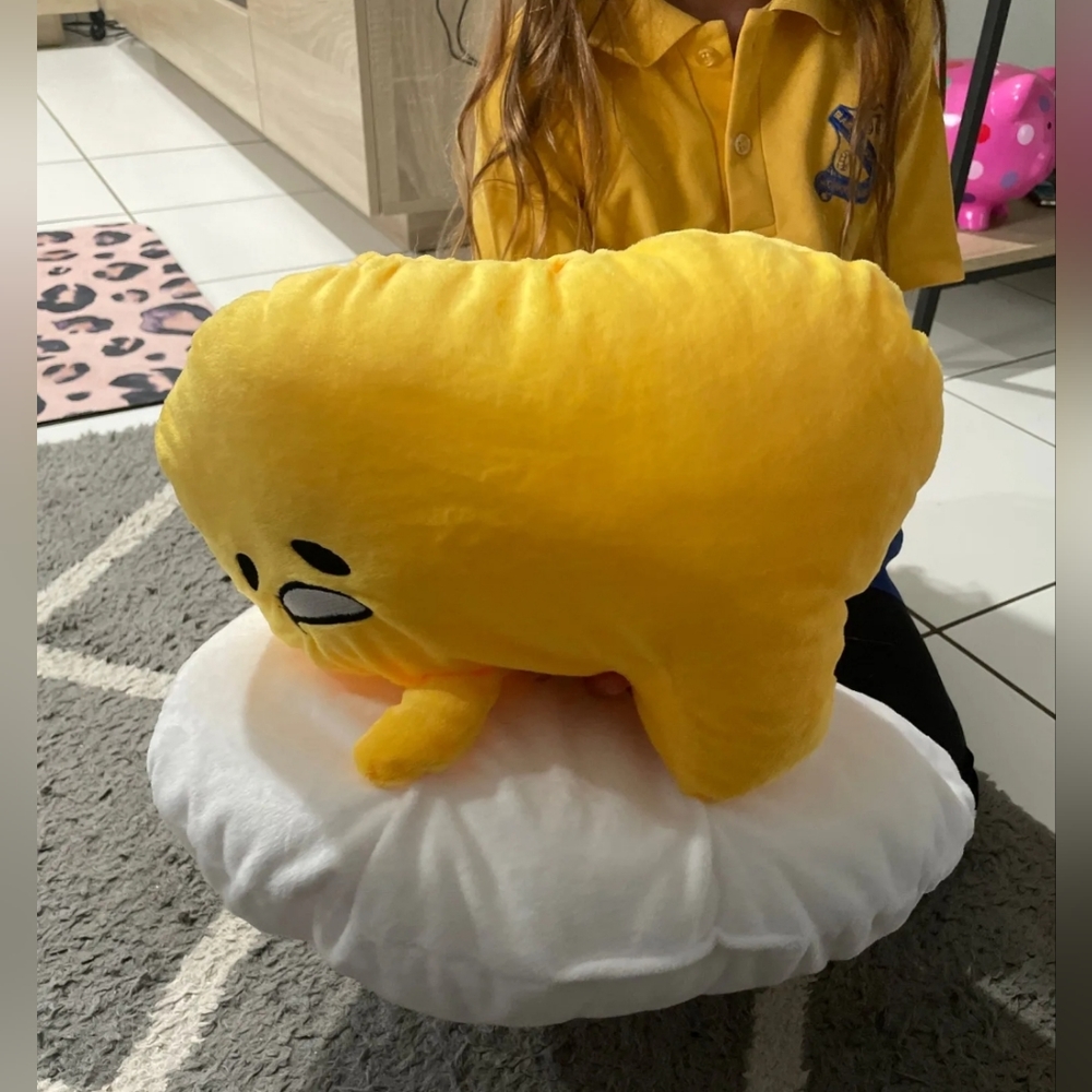 New! Gudetama Charter Plushie Pillow